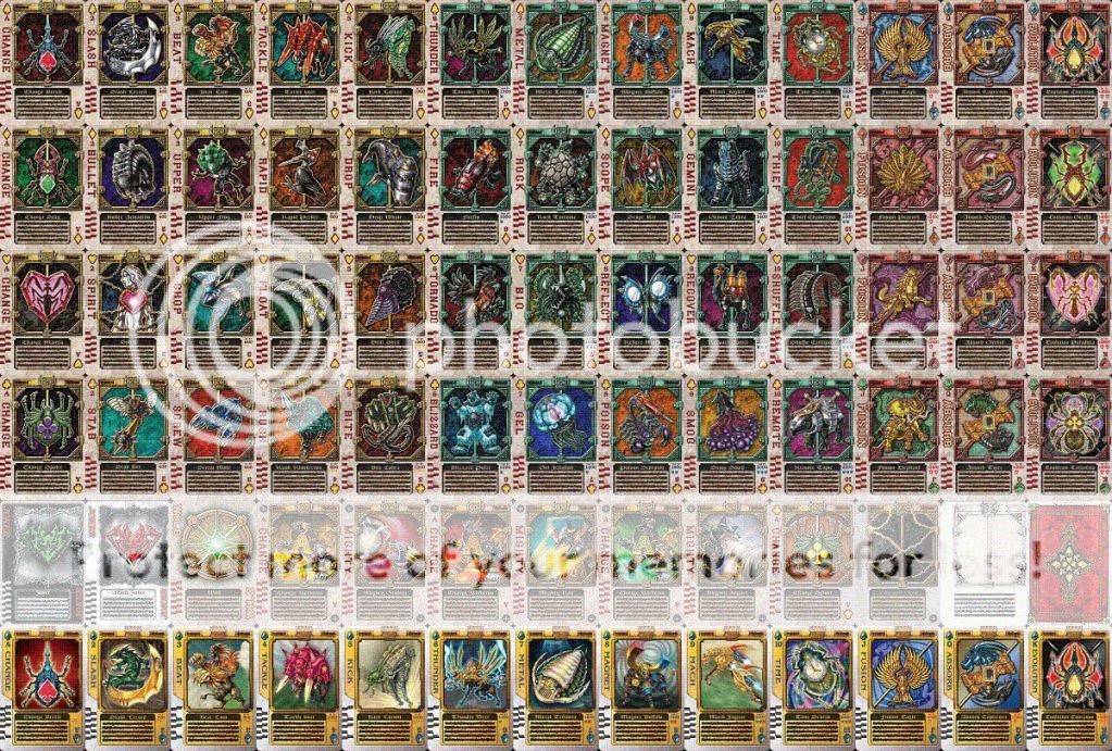 All Kamen Rider Blade Cards Photo by masterfire2010 Photobucket